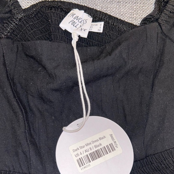 Black Mini Dress - Picture 2 of 4